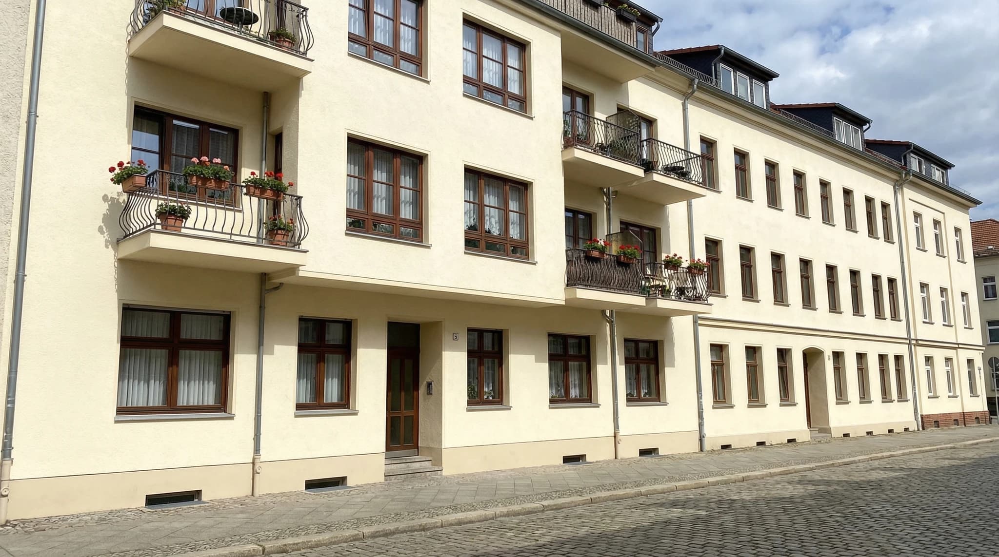 Fassadensanierung mit Gerüst